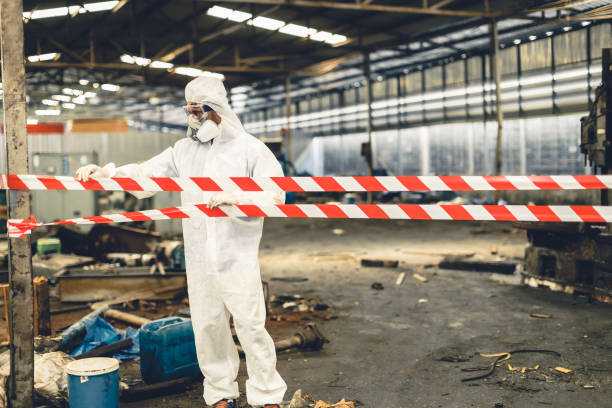 Professional Biohazard technician working in Sumner, NE